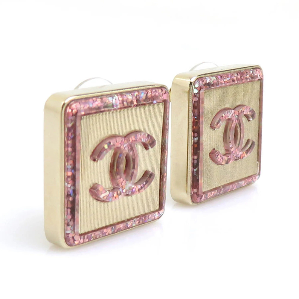 CHANEL Pink Earrings - Picture 2 of 9